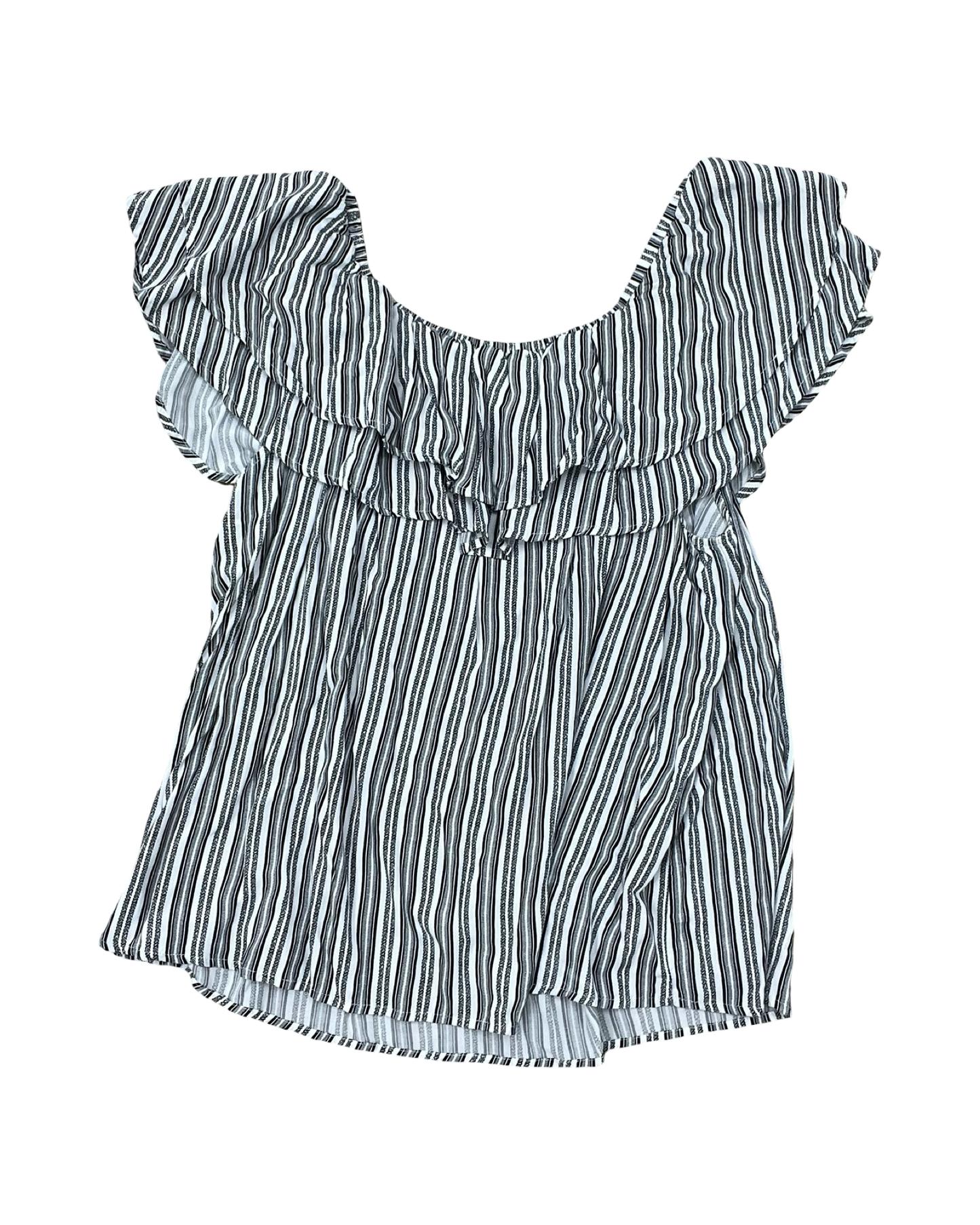 Top Ss By Absolutely Famous In Black & White, Size:3X