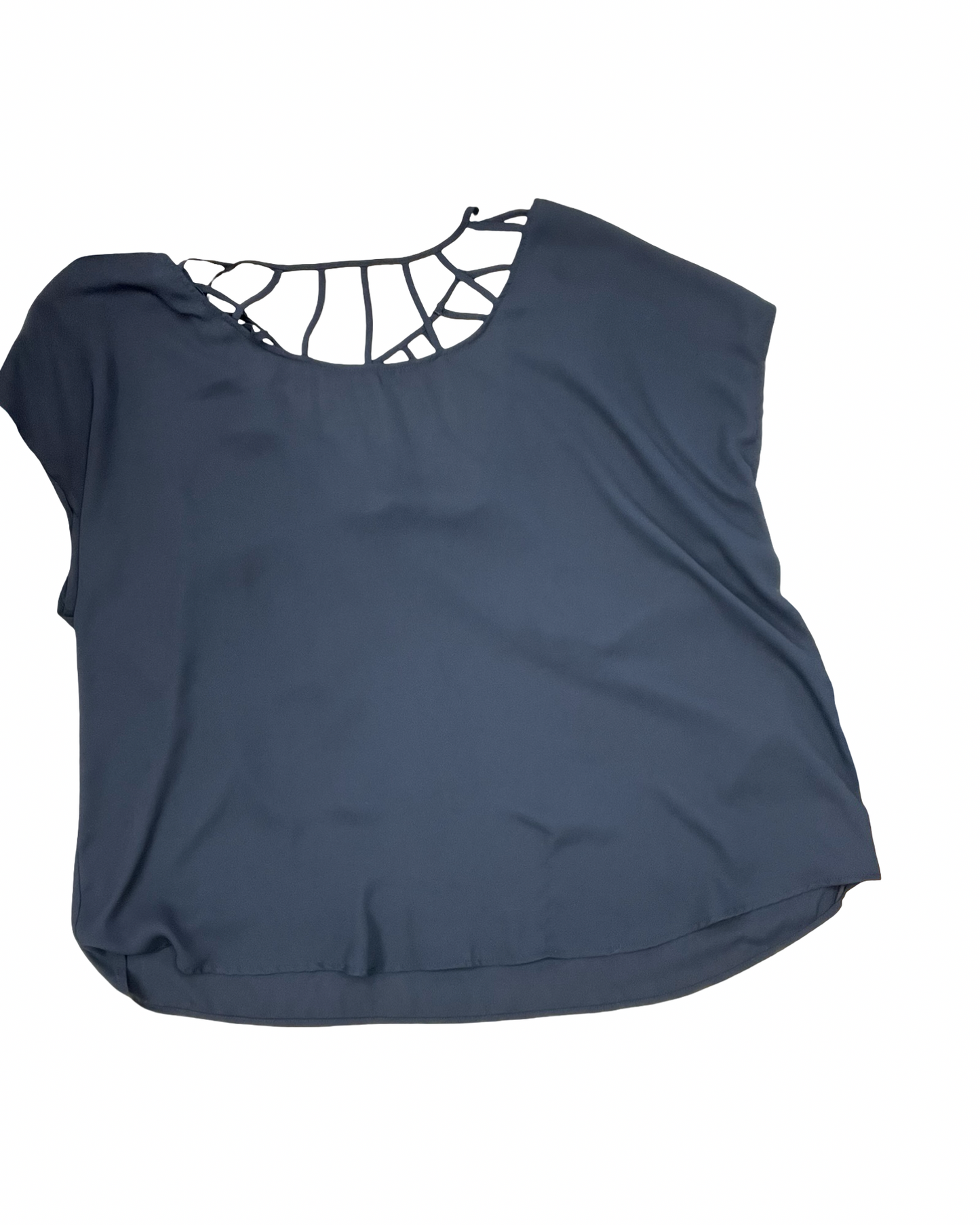 Top Sleeveless By Tacera In Black, Size:2X