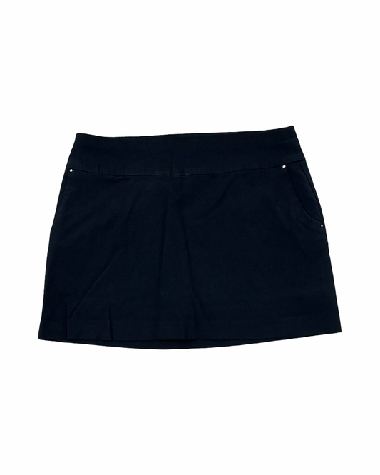 Skort By Coral Bay In Black, Size:M