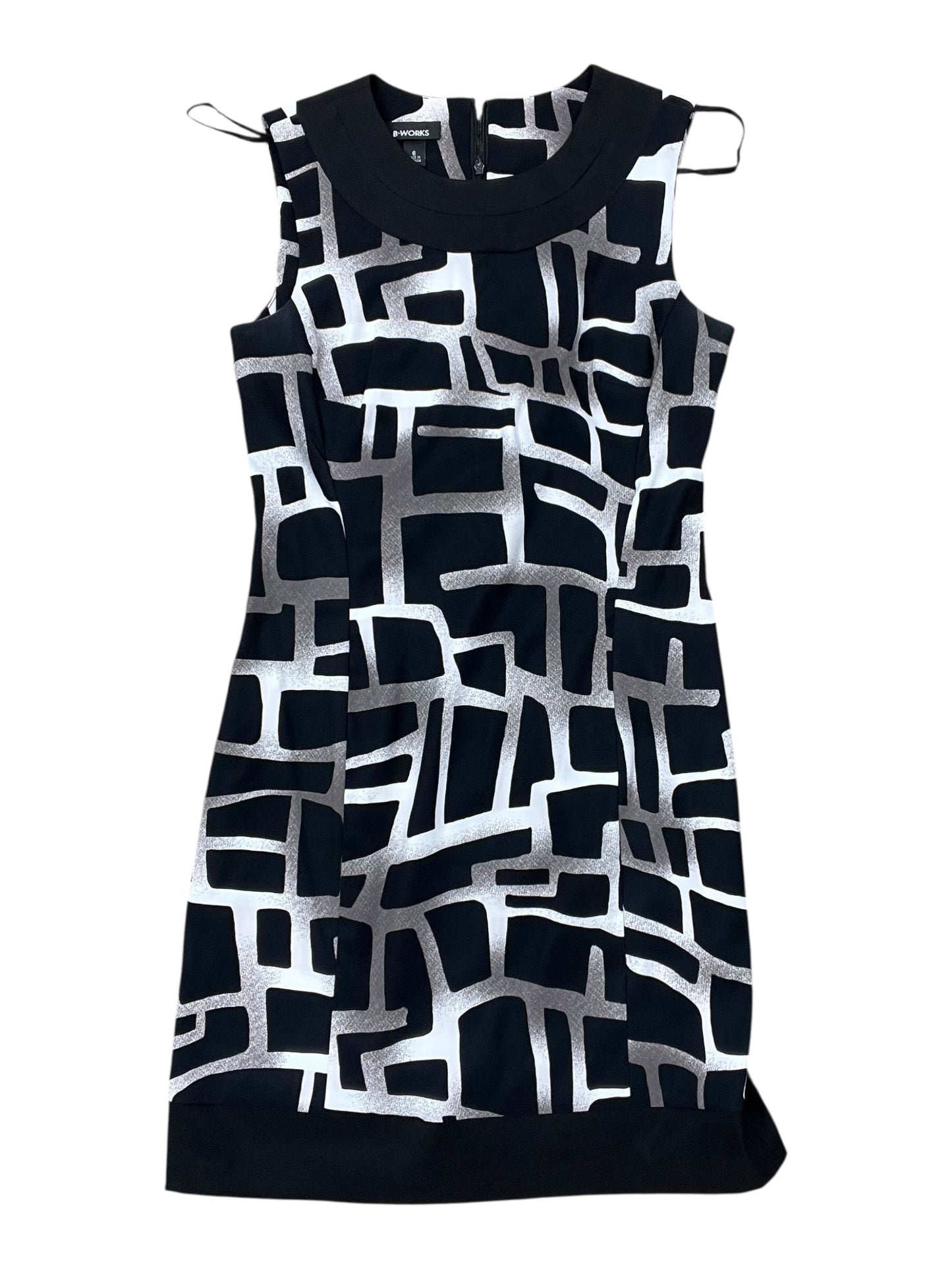 Dress Work By Clothes Mentor In Black & Cream, Size:6