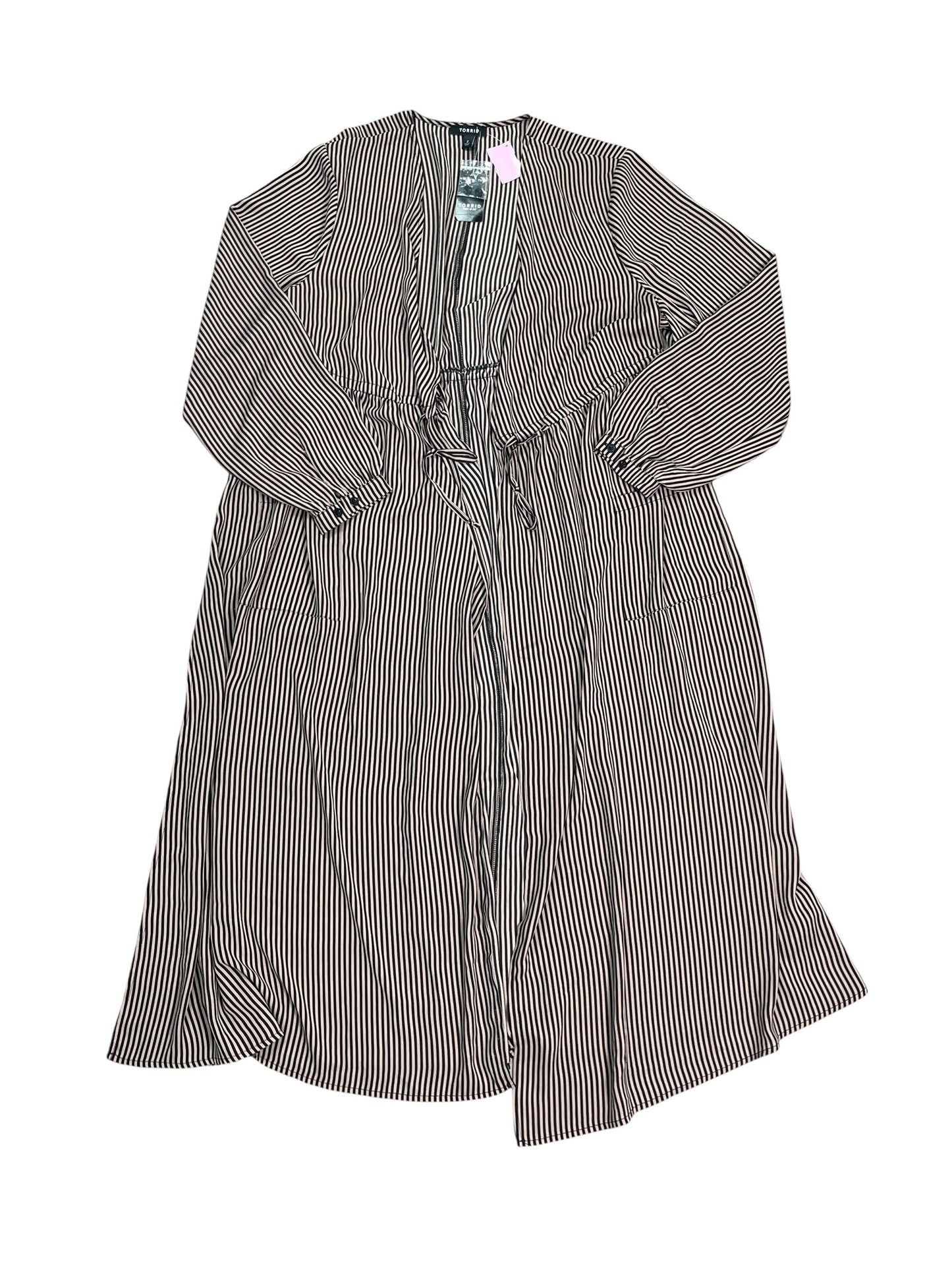 Kimono By Torrid In Brown, Size:2X