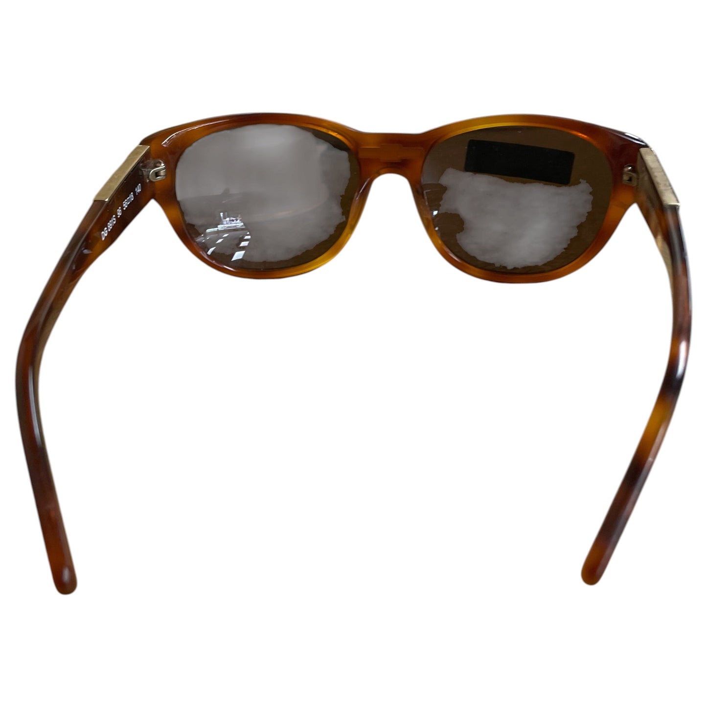Sunglasses Luxury Designer By Dolce And Gabbana In Brown
