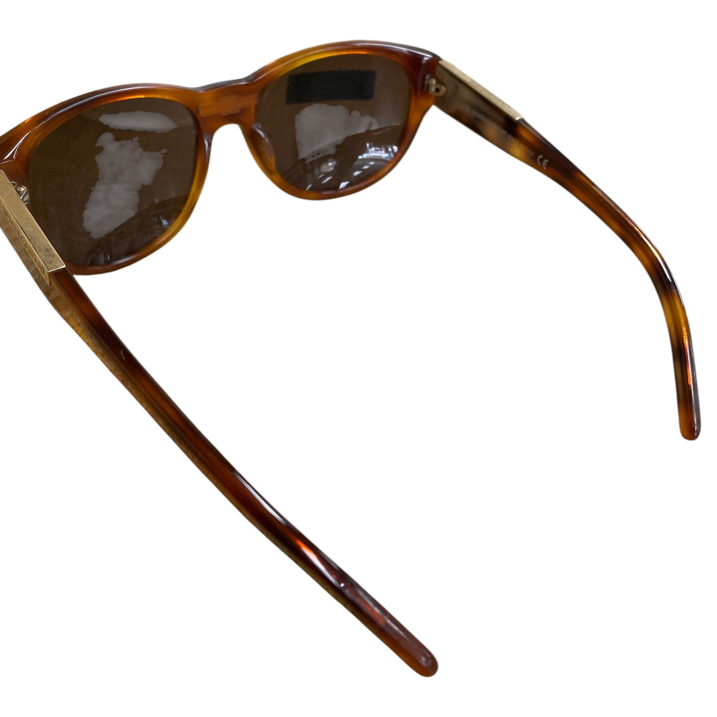 Sunglasses Luxury Designer By Dolce And Gabbana In Brown