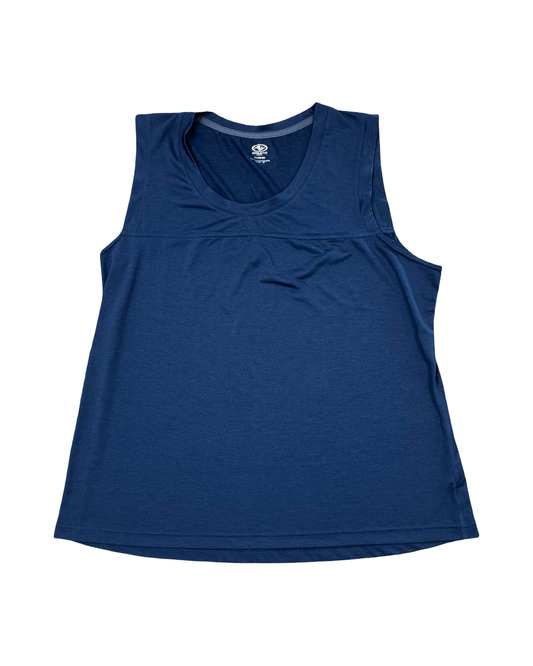 Athletic Tank Top By Athletic Works In Blue, Size:2X