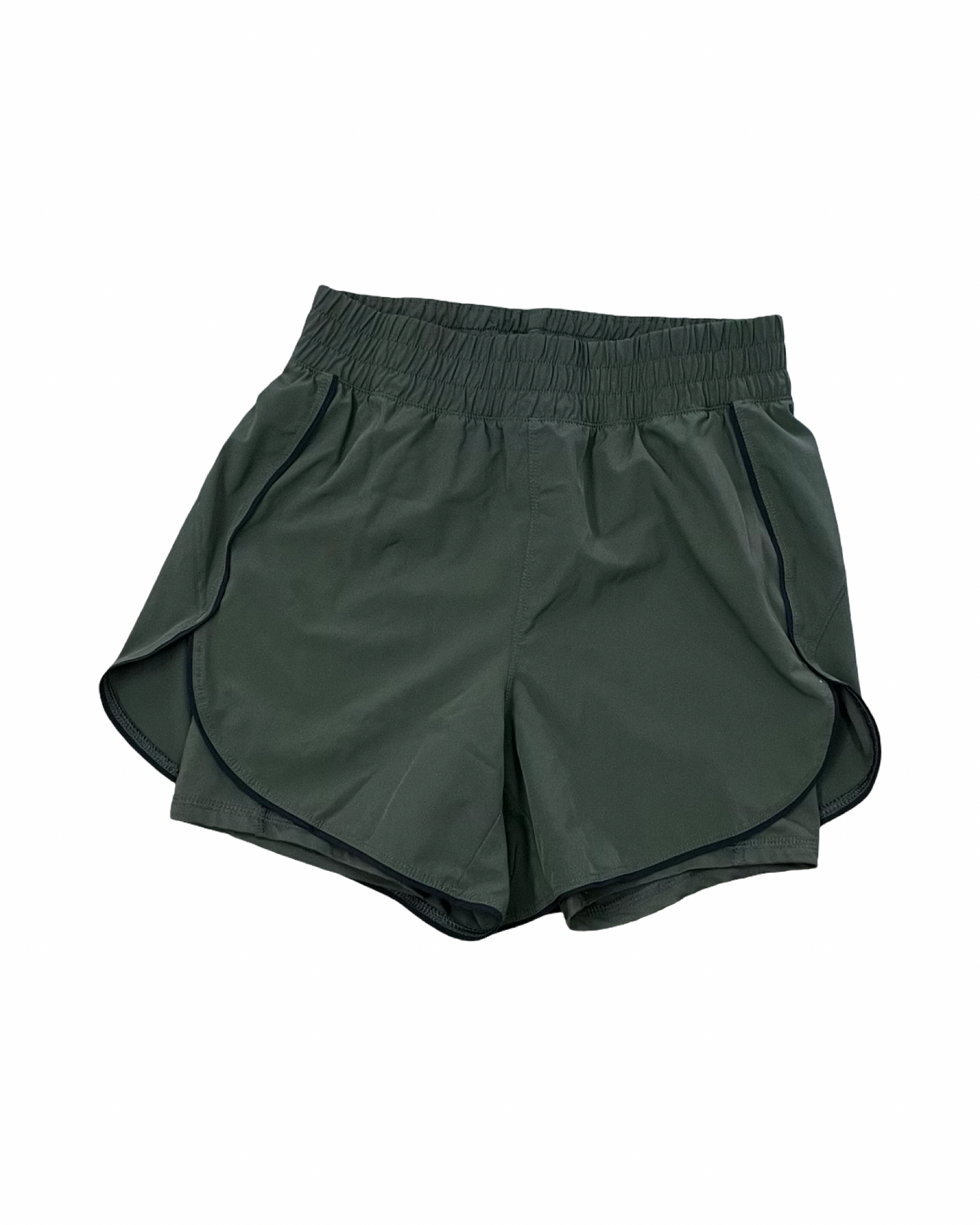 Athletic Shorts By Avia In Green, Size:S