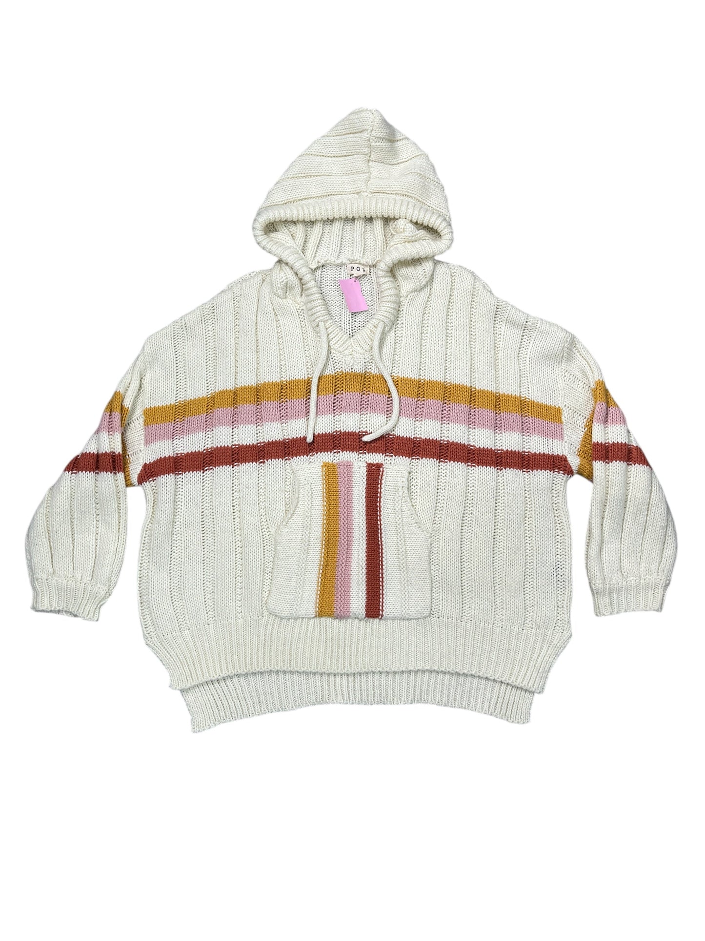 Sweater By Pol In Striped Pattern, Size:L