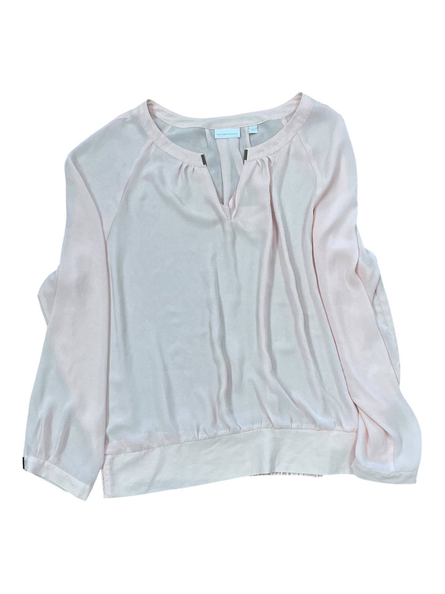 Top Ls By New York And Co In Pink, Size:Xl