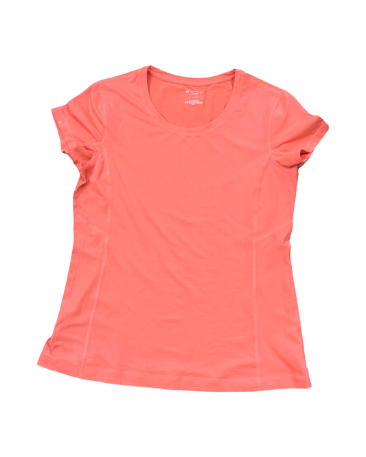 Athletic Top Ss By Tek Gear In Orange, Size:L