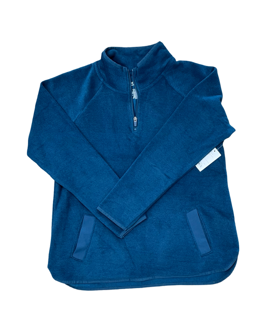 Sweatshirt Collar By Tek Gear In Teal, Size:L