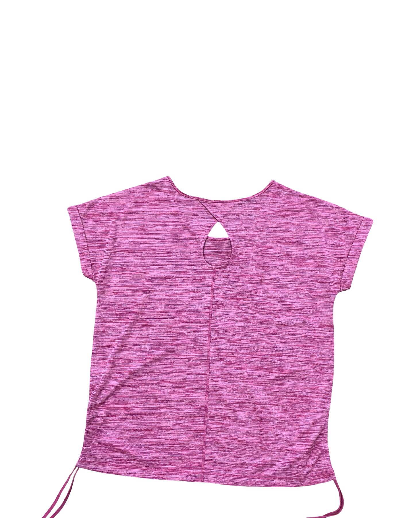 Athletic Top Ss By Tuff Athletics In Pink, Size:L