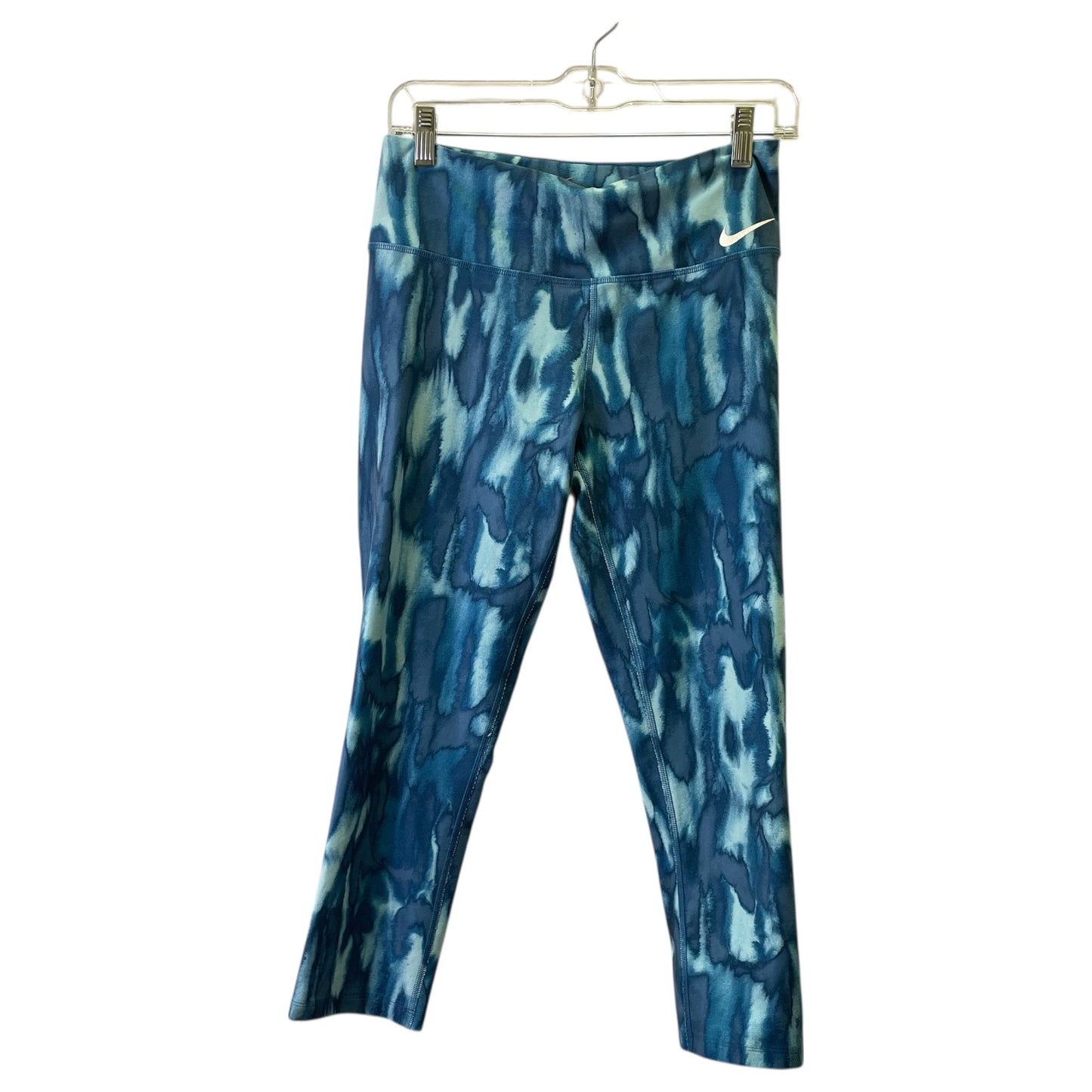 Athletic Capris By Nike Apparel In Blue, Size:M