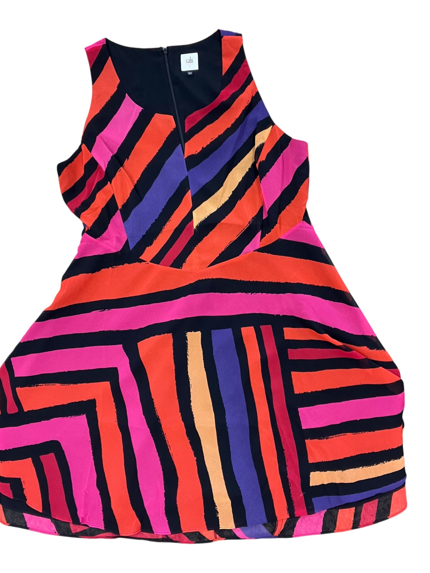 Dress Work By Cabi In Multi, Size:L
