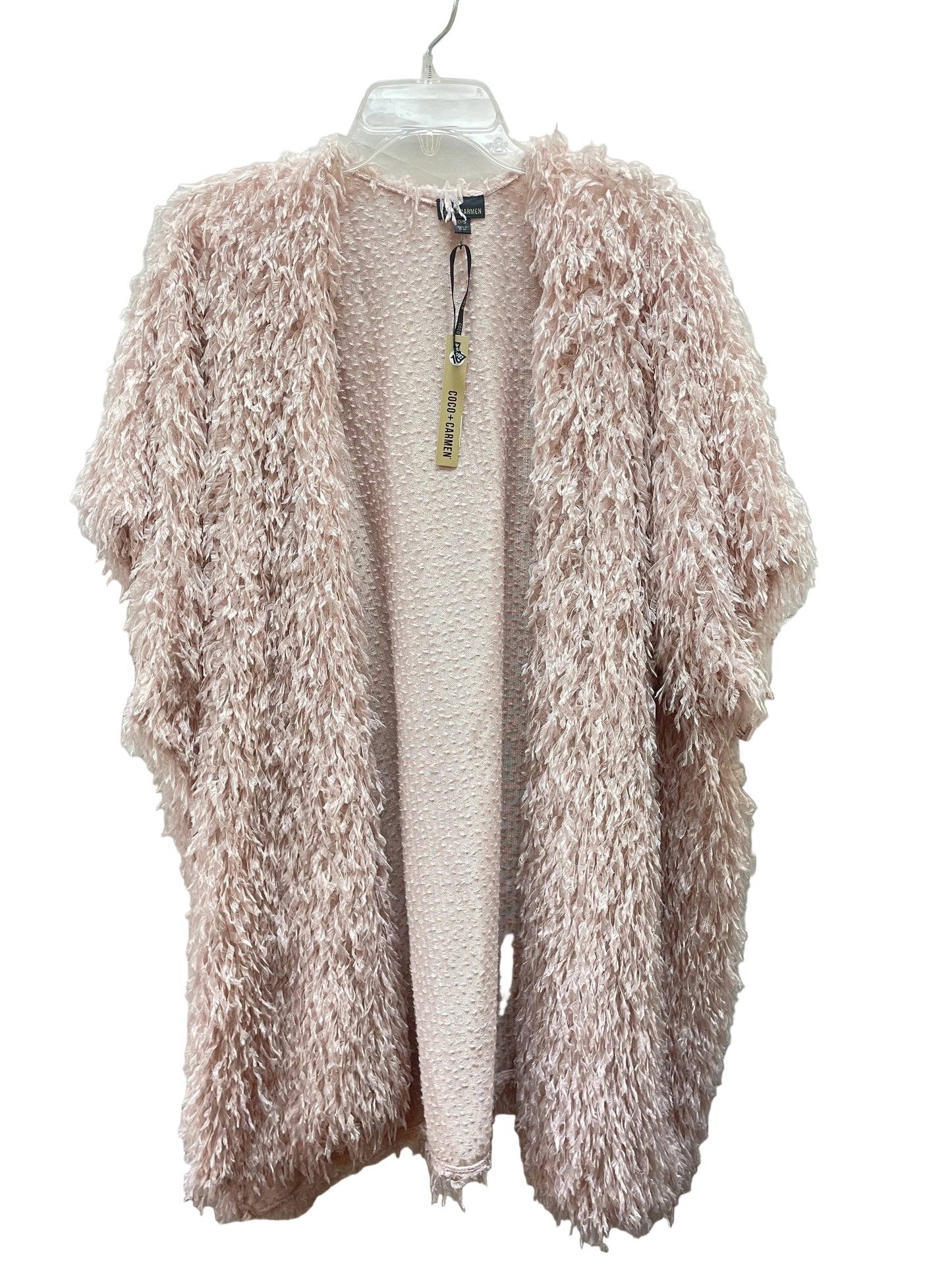 Cardigan By Coco And Carmen In Pink, Size:Osfm