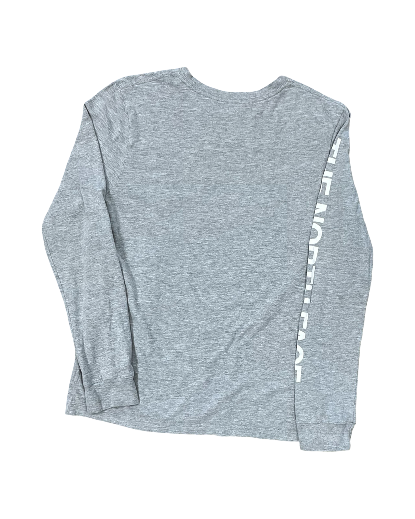 Top Ls By The North Face In Grey, Size:M