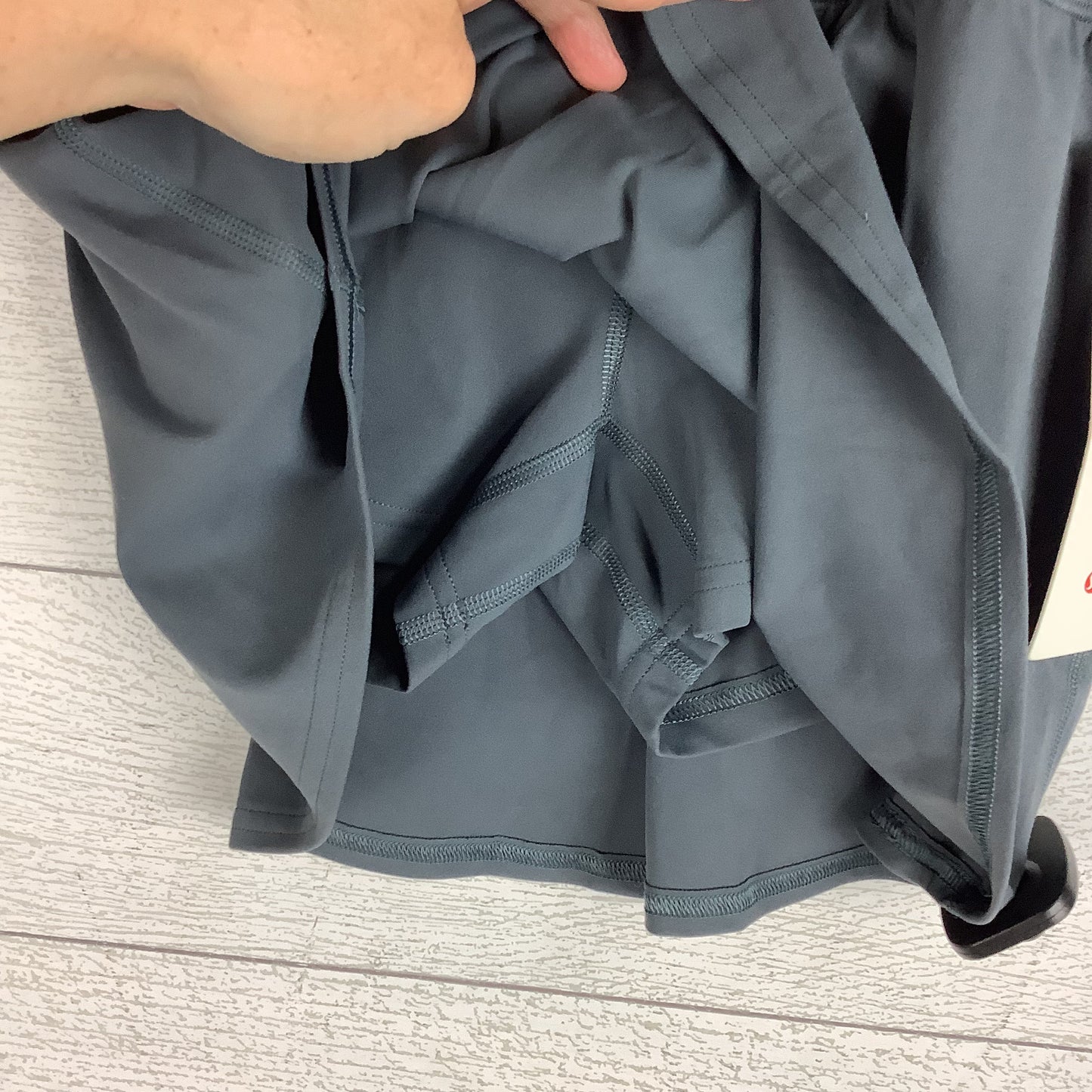 Athletic Skort By Lululemon In Grey, Size: 2