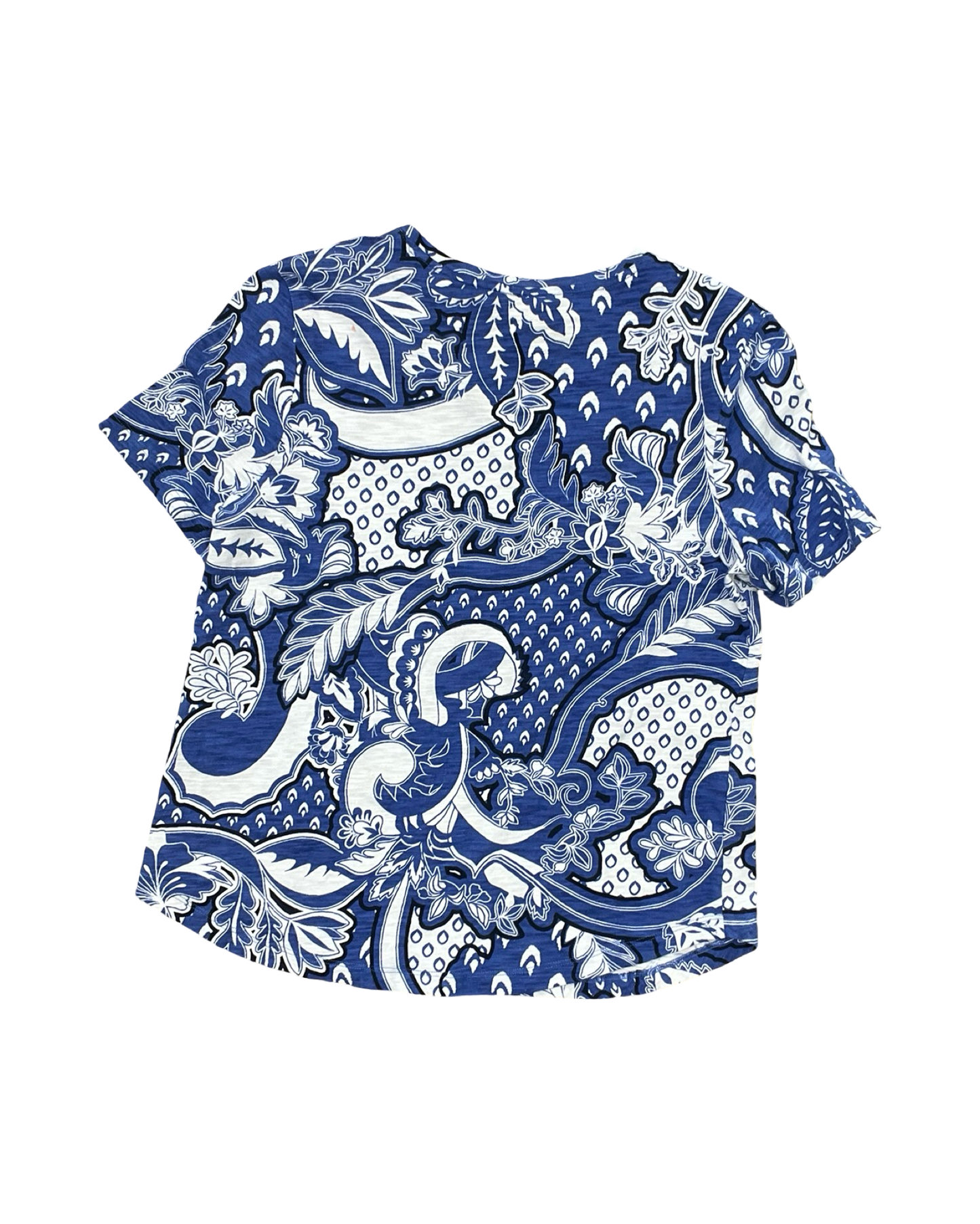 Top Ss By Chicos In Blue & White, Size:M