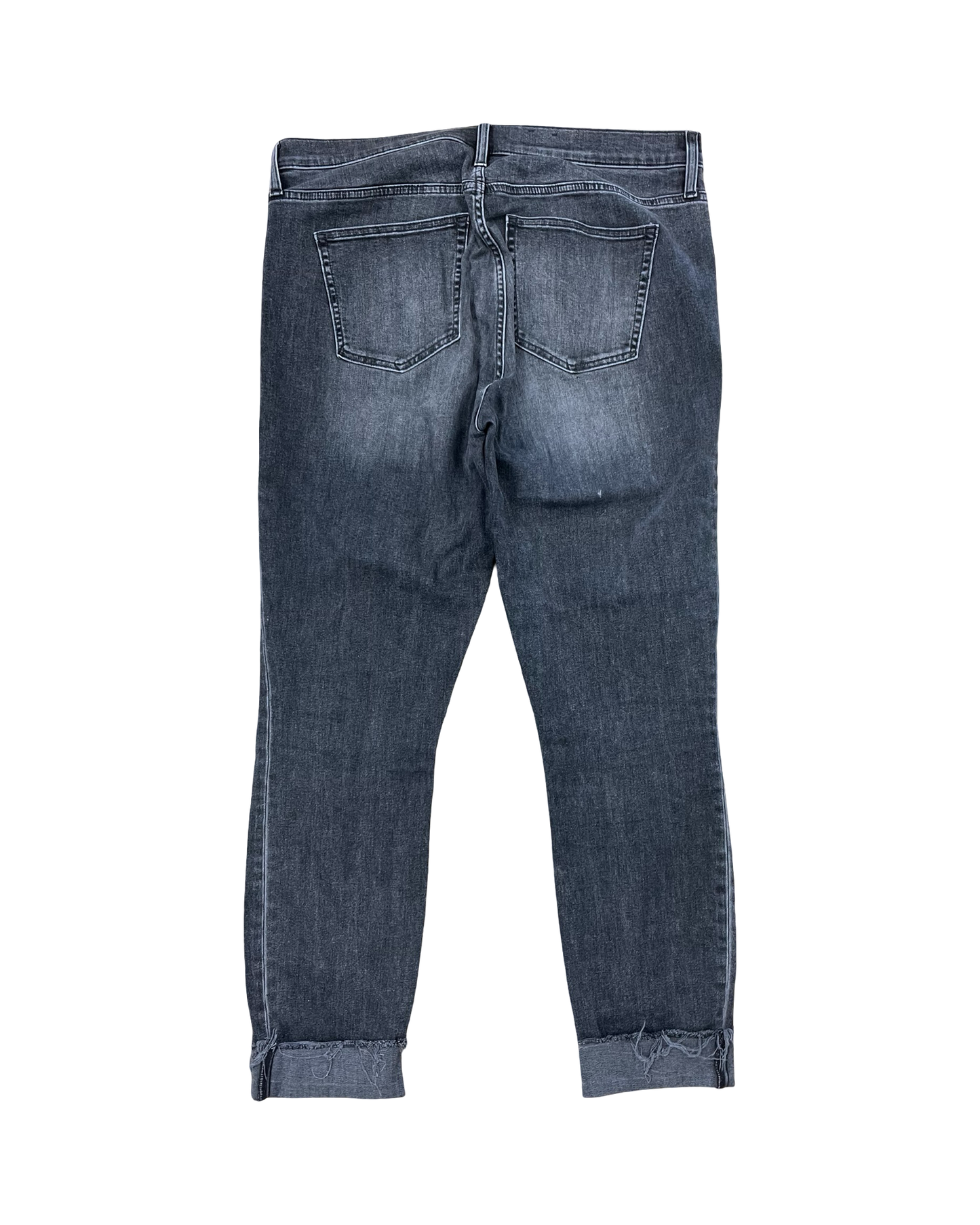 Jeans Skinny By Gap In Black, Size:16