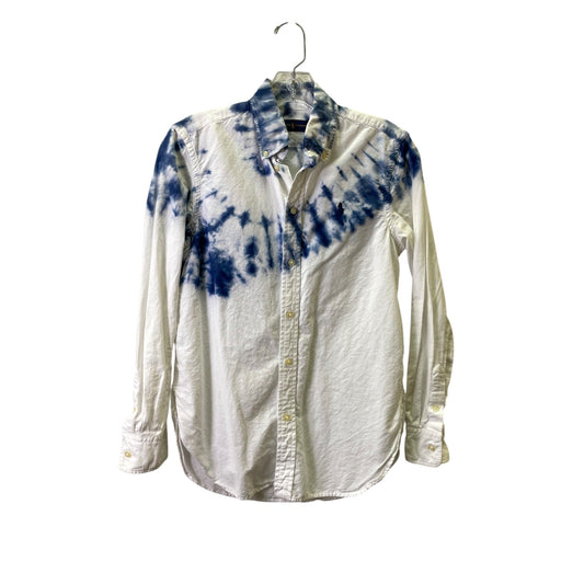 Top Ls Basic By Ralph Lauren Blue Label In Blue, Size:Xs