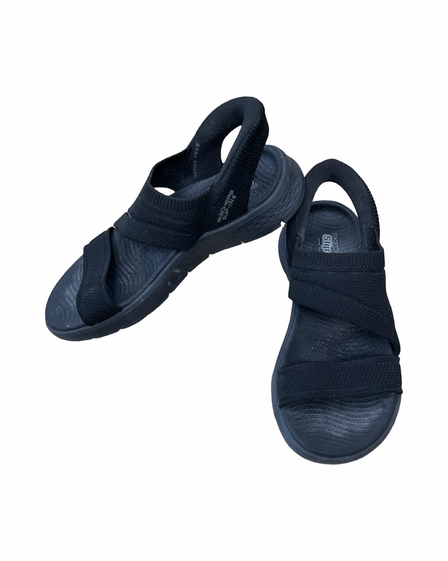 Sandals Sport By Skechers In Black, Size:8