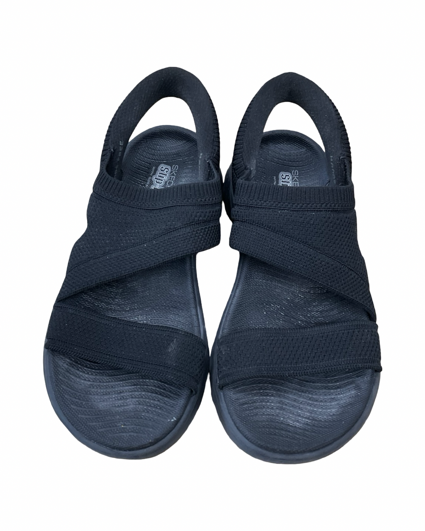 Sandals Sport By Skechers In Black, Size:8