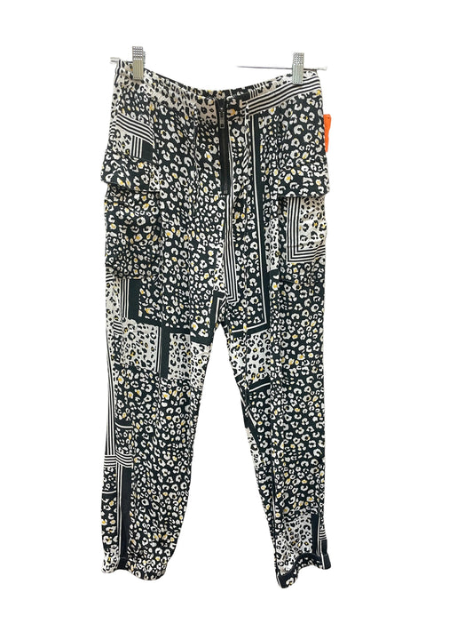 Pants Cropped By MAGD & PYE In Black & White, Size:4