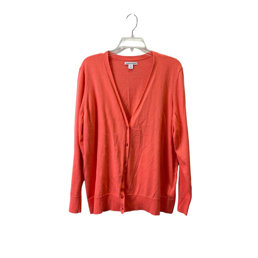 Sweater Cardigan By Amazon Essentials In Coral, Size:1X