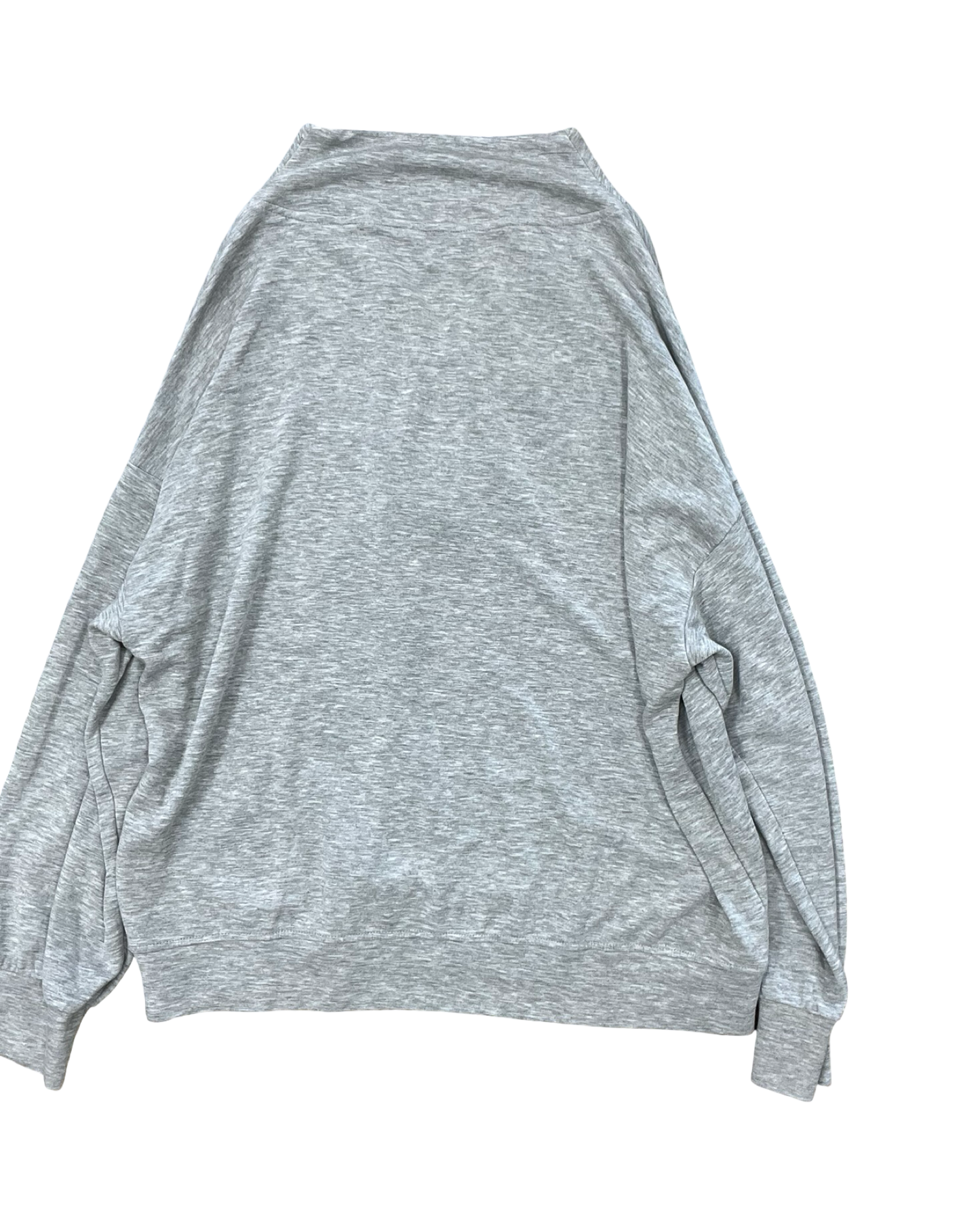 Sweatshirt Crewneck By Rae Mode In Grey, Size:2X