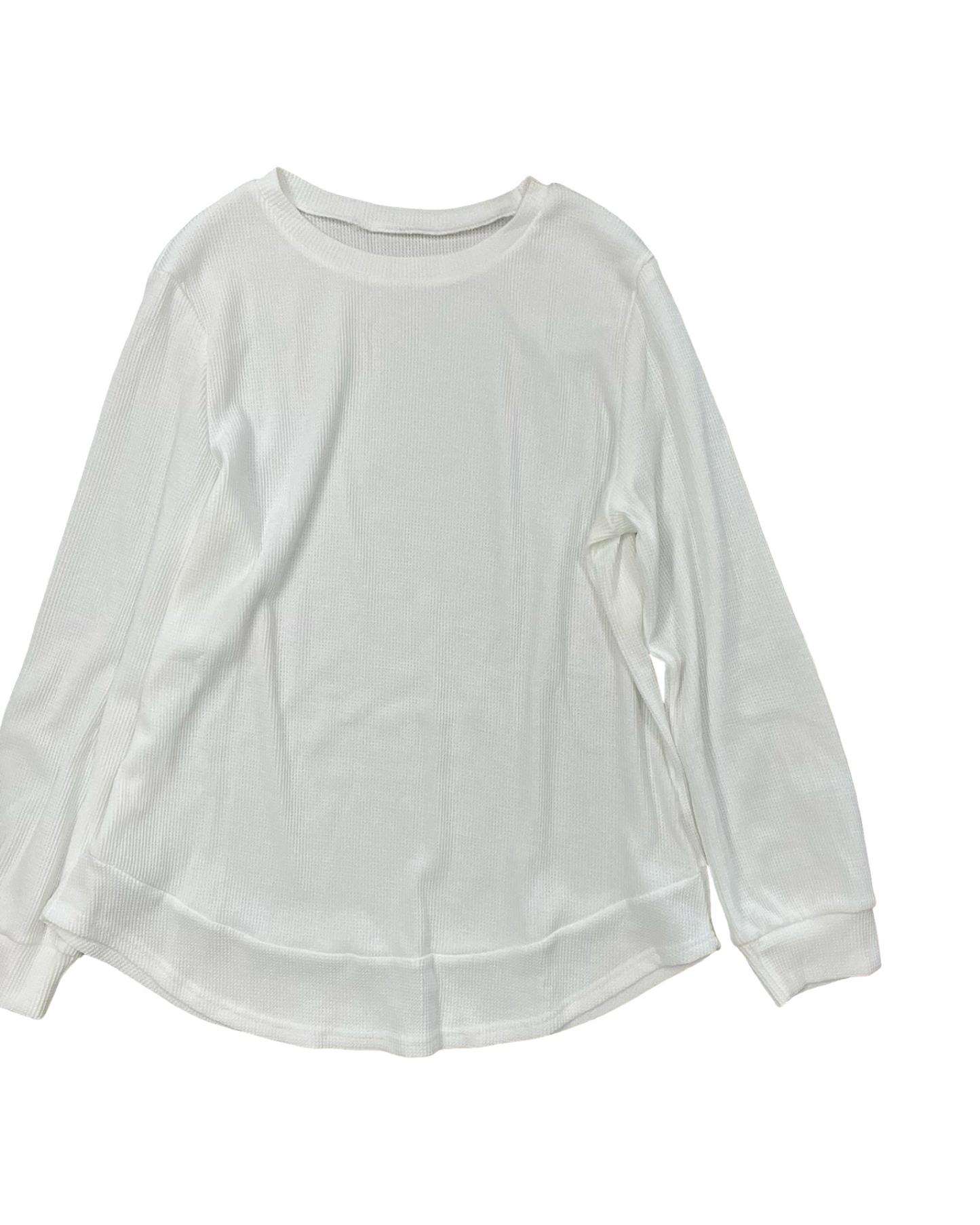 Top Ls By Clothes Mentor In White, Size:Xl