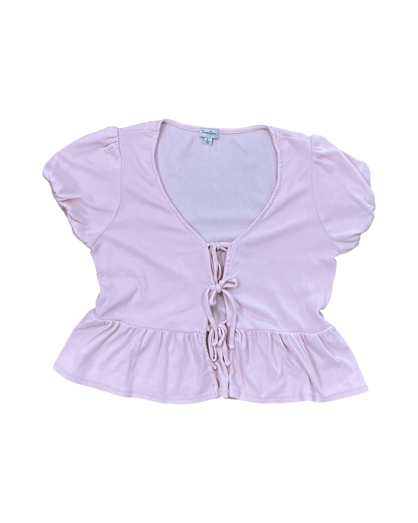 Top Ss By Faded Rose In Pink, Size:L
