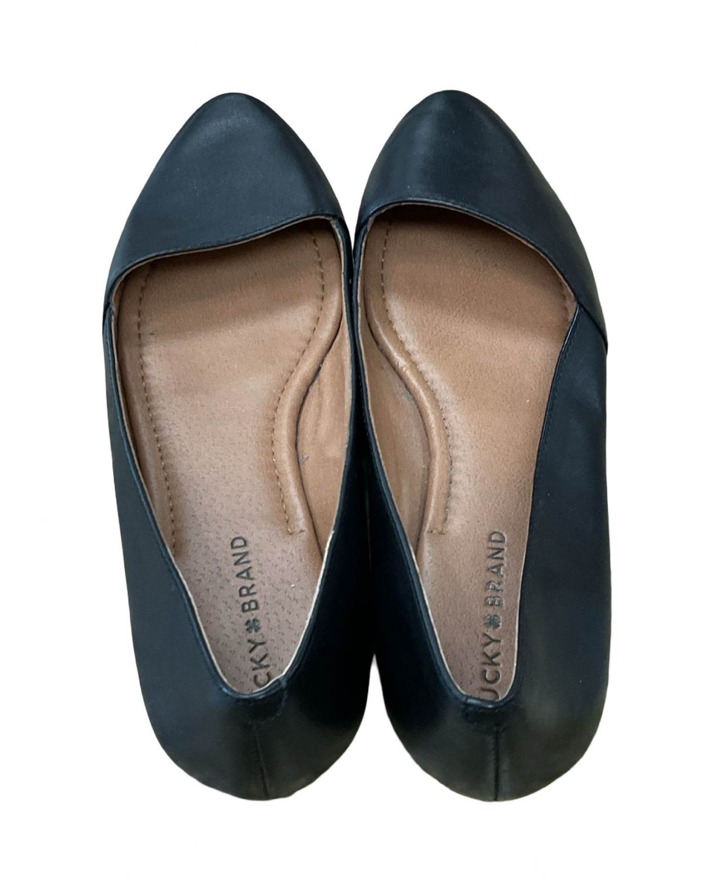 Shoes Flats By Lucky Brand In Black, Size:9.5