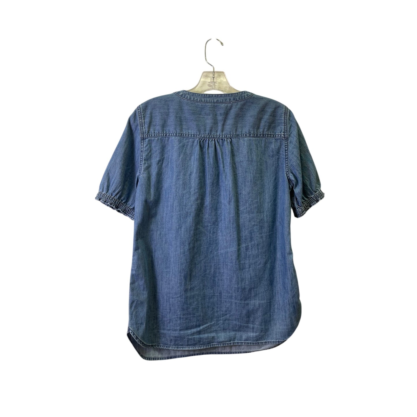 Top Ss By Talbots In Blue Denim, Size:S