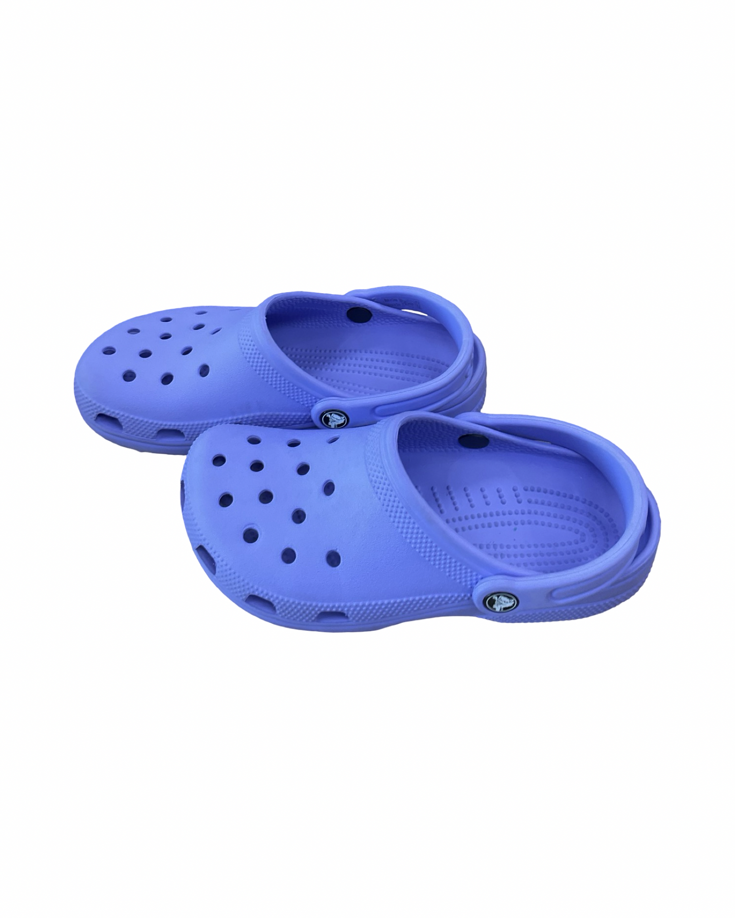 Shoes Flats By Crocs In Purple, Size:7