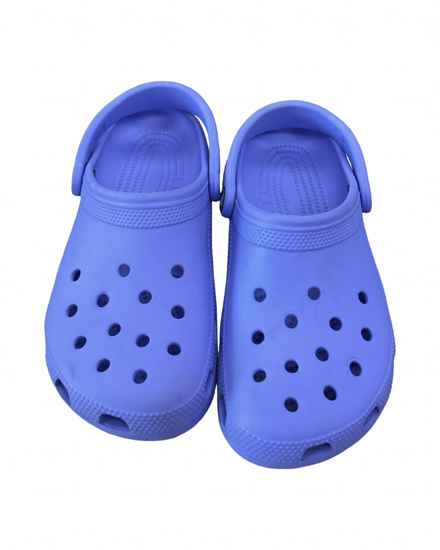 Shoes Flats By Crocs In Purple, Size:7