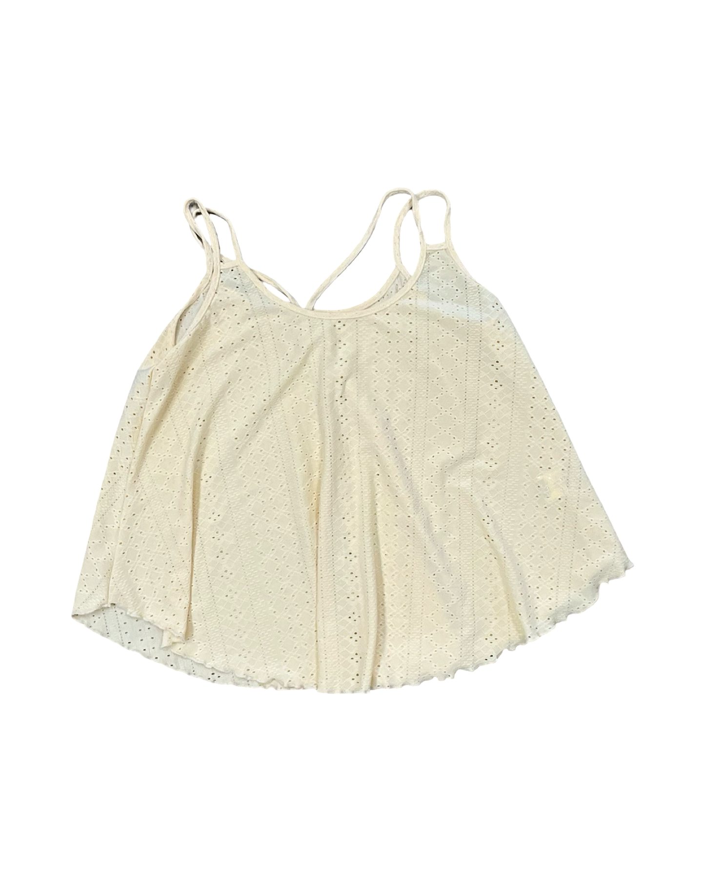 Top Cami By Clothes Mentor In Yellow, Size:L