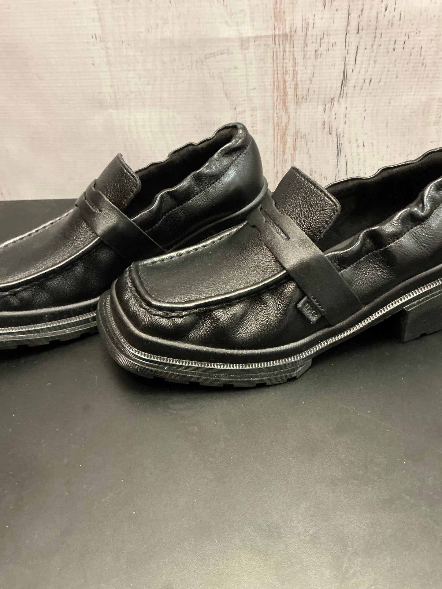 Shoes Heels Block By Dr Martens In Black, Size:7