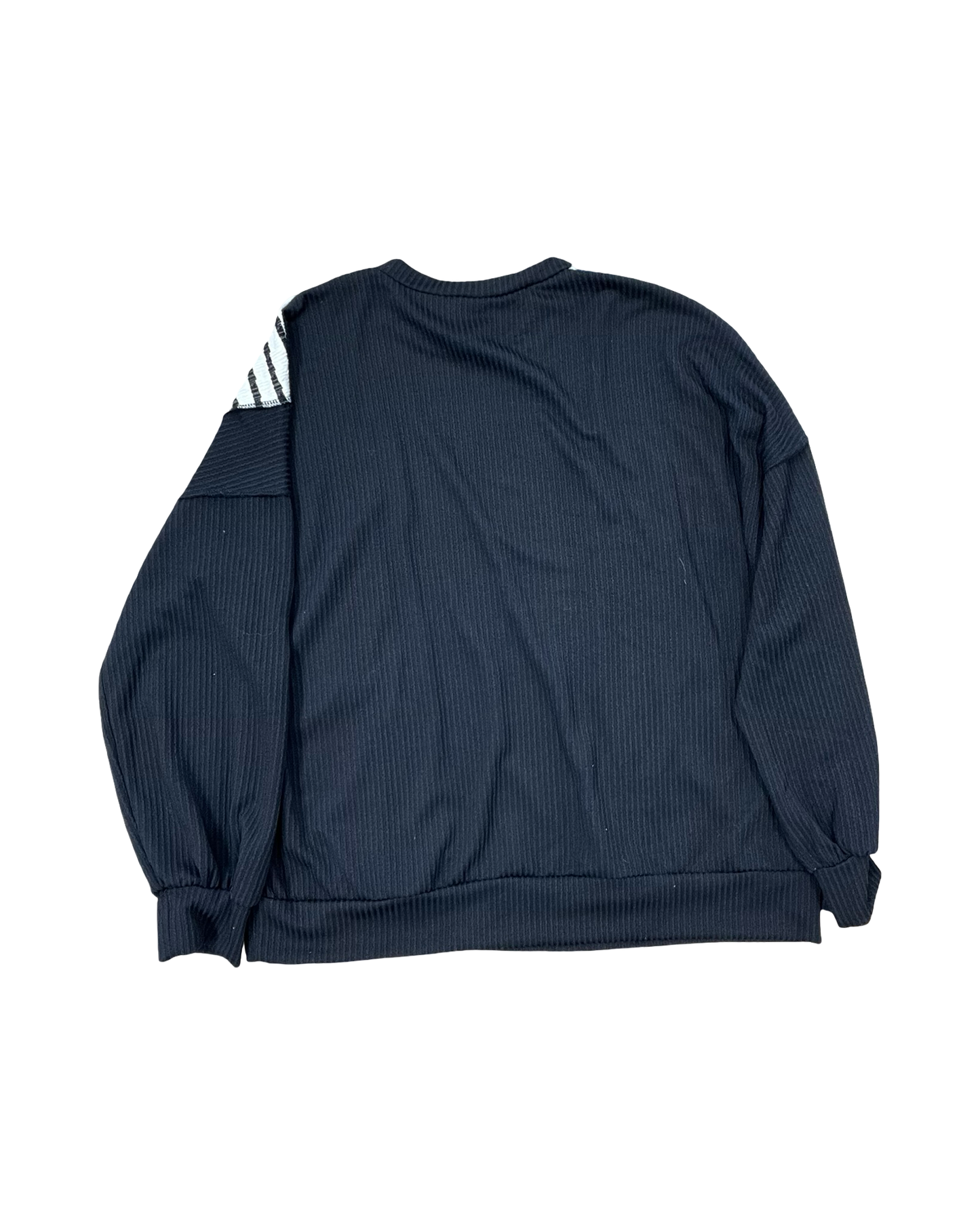 Top Ls By 7Th Ray In Black & Cream, Size:M