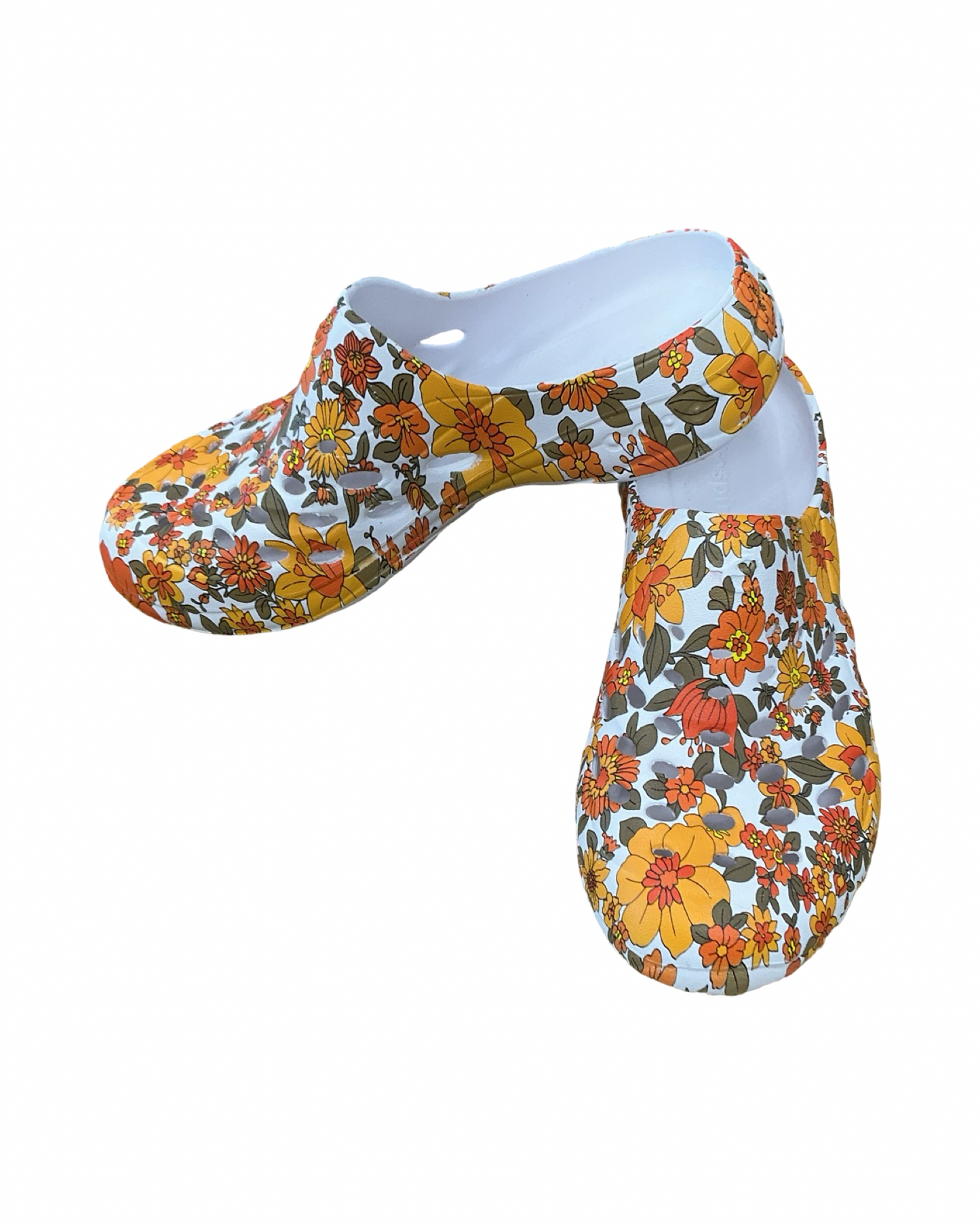 Shoes Flats By Easy Spirit In Orange & Yellow, Size:8