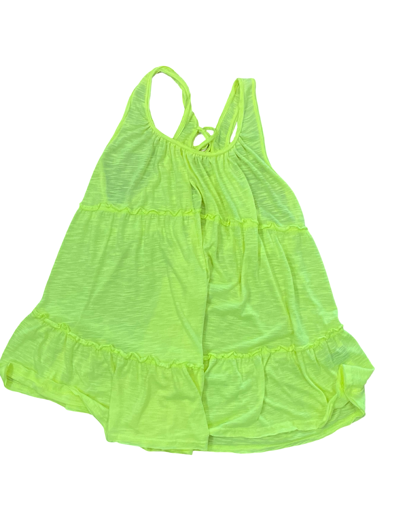 Top Sleeveless By Pol In Green, Size:L