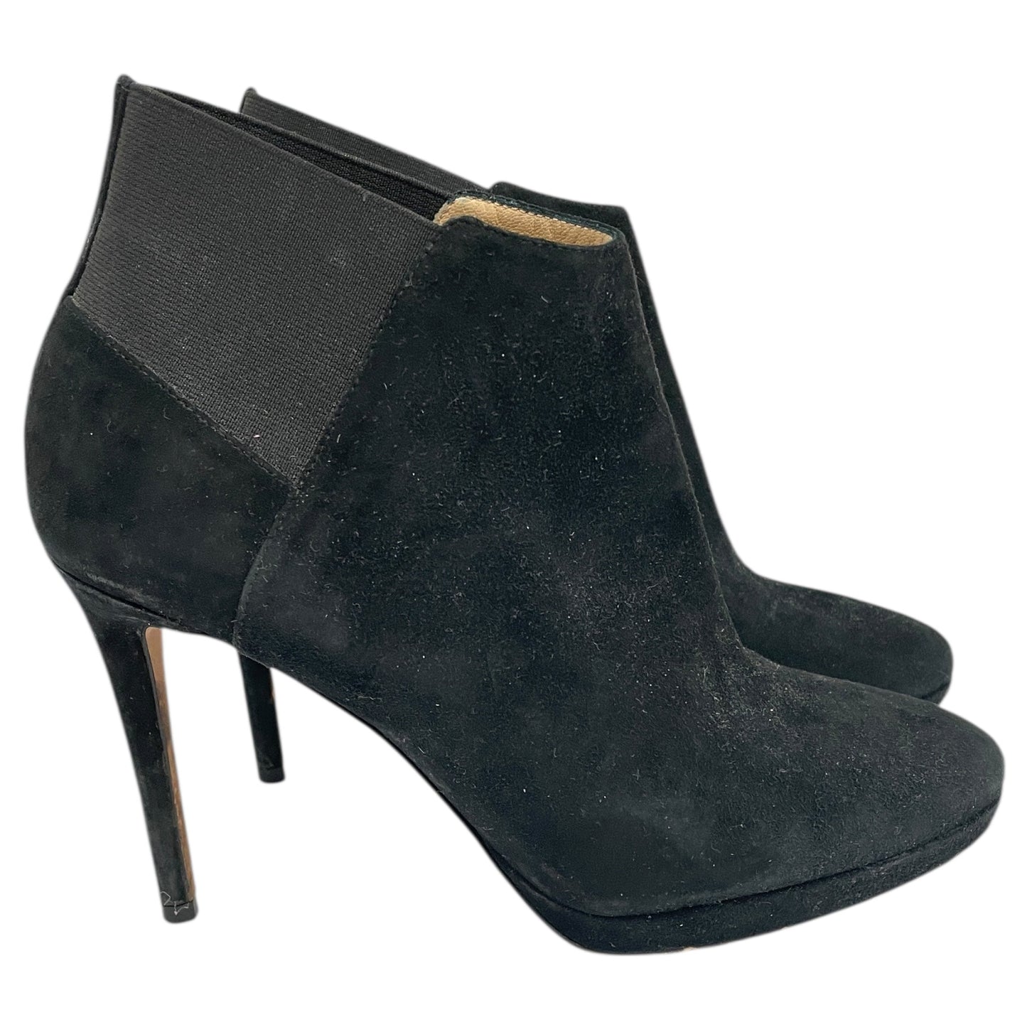 Boots Luxury Designer By Jimmy Choo In Black, Size:6.5