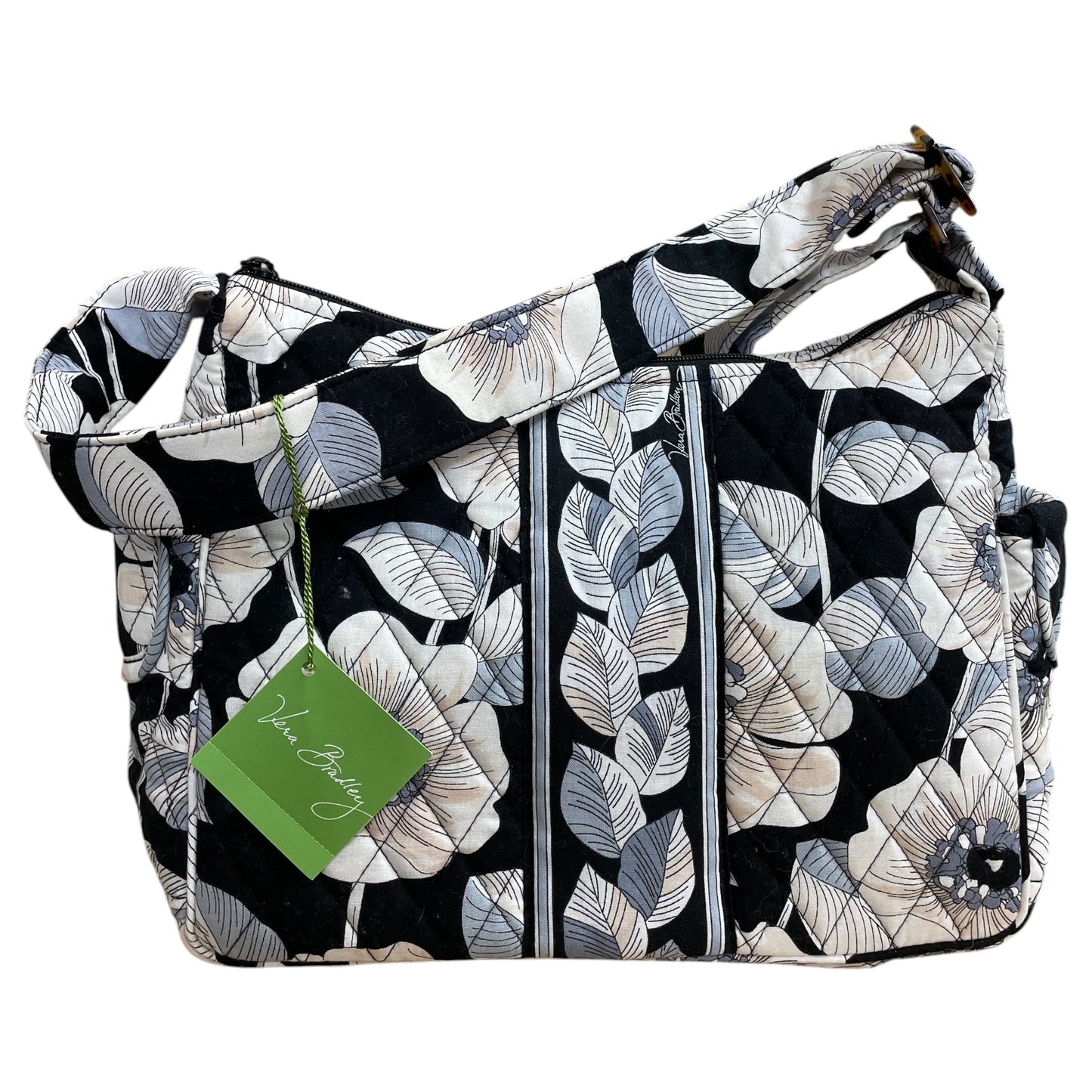 Crossbody By Vera Bradley In Blue & Cream, Size:Medium