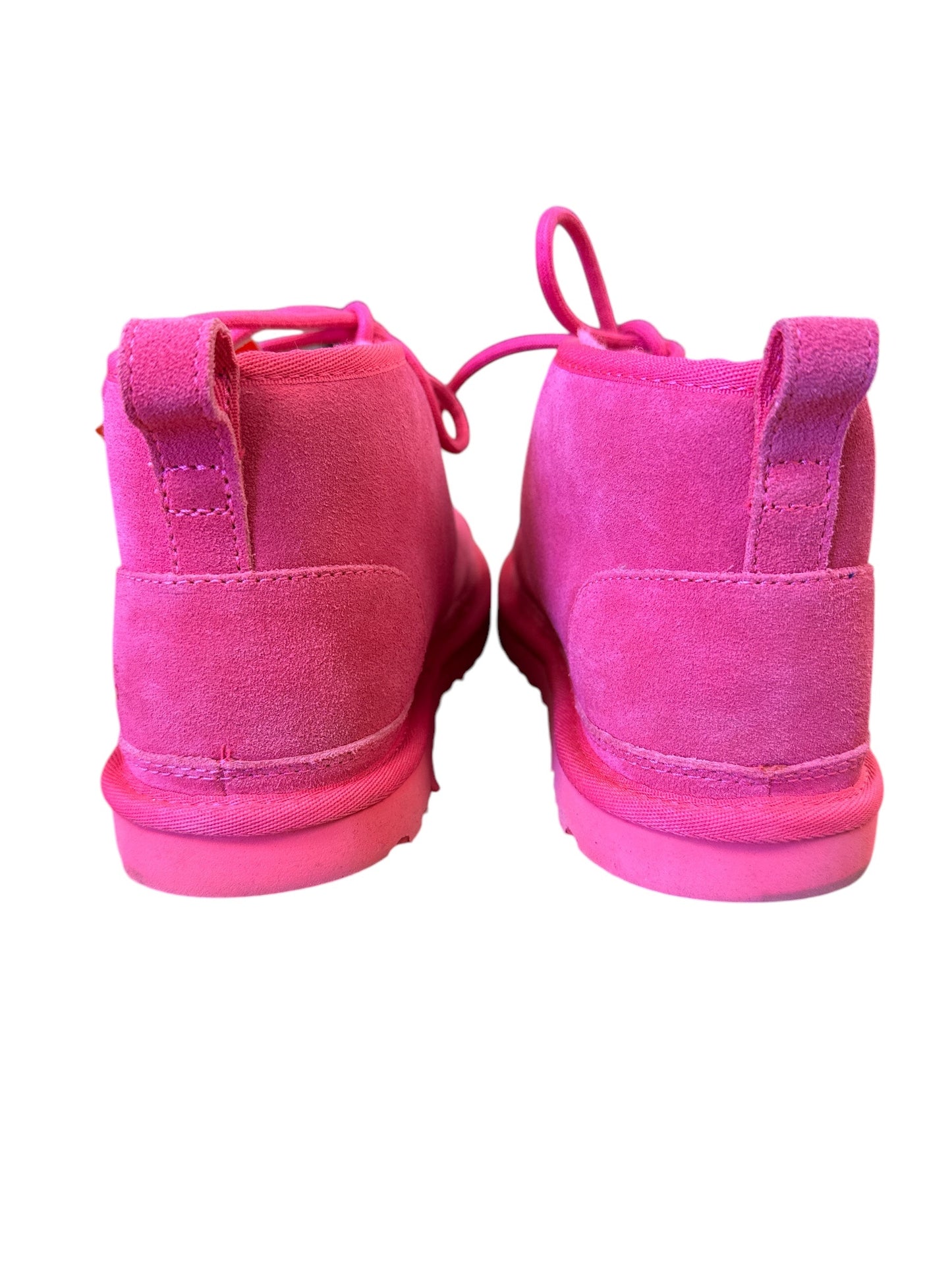 Boots Designer By Ugg In Pink, Size: 9