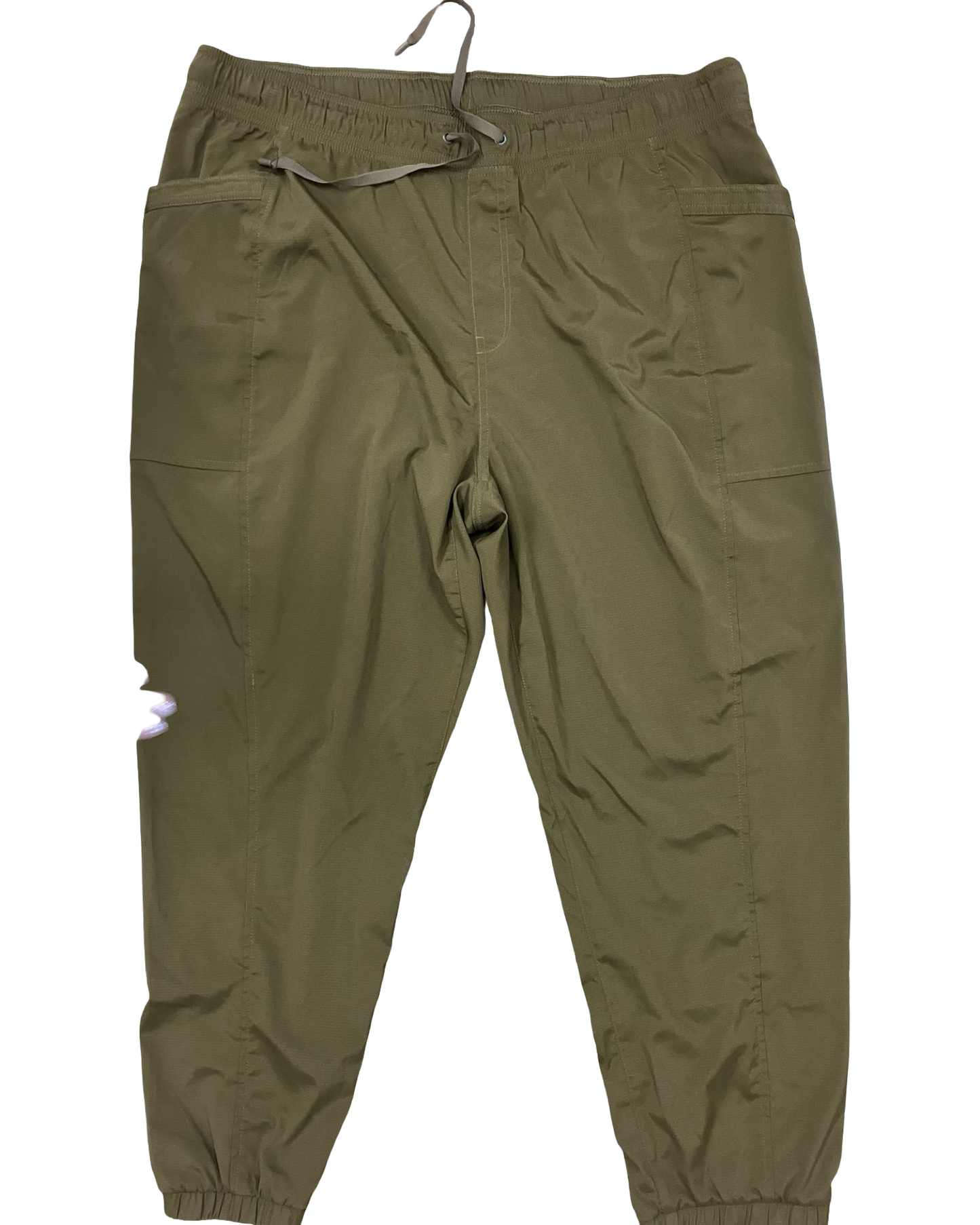 Pants Joggers By Eddie Bauer In Green, Size:2X