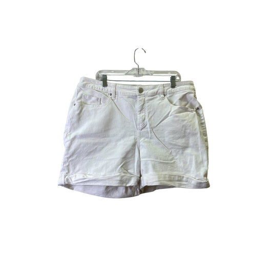 Shorts By Lane Bryant In White, Size:16
