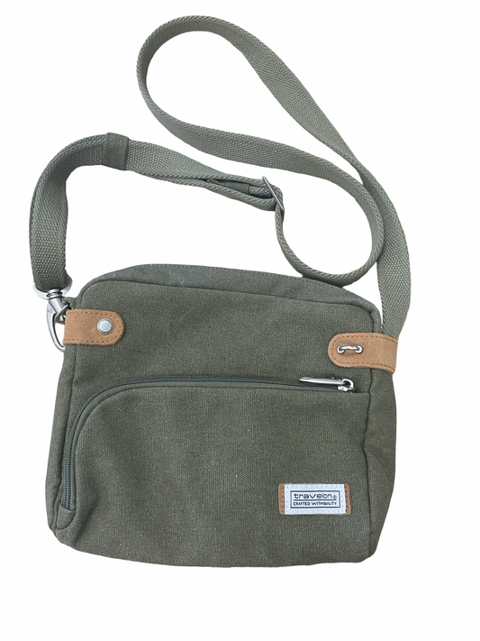 Crossbody By Travelon In Green, Size:Medium