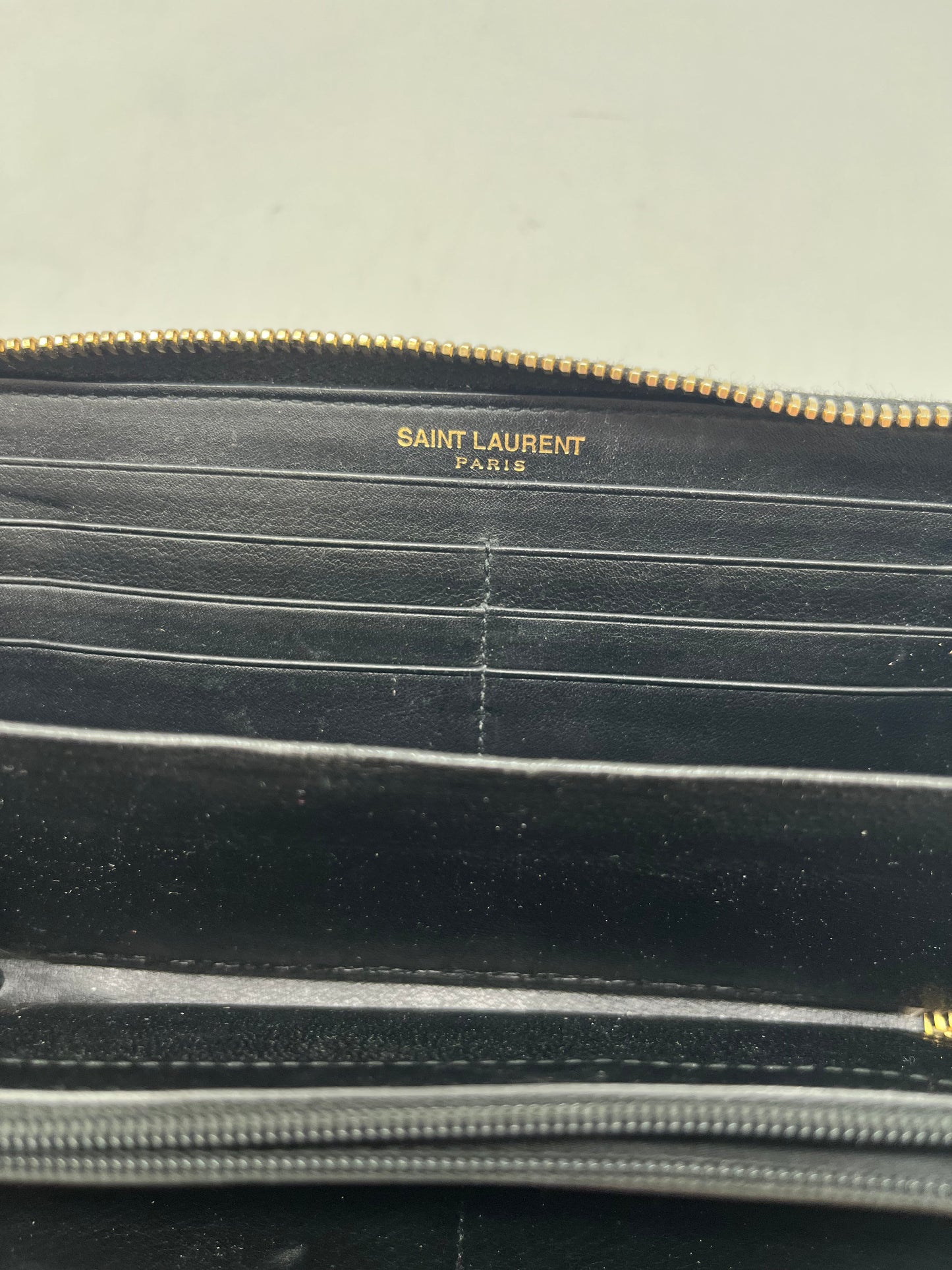 Wallet Luxury Designer By Yves Saint Laurent, Size: Large