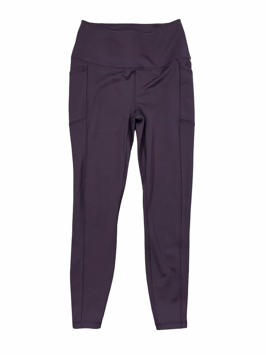 Athletic Leggings By Spyder In Maroon, Size:S