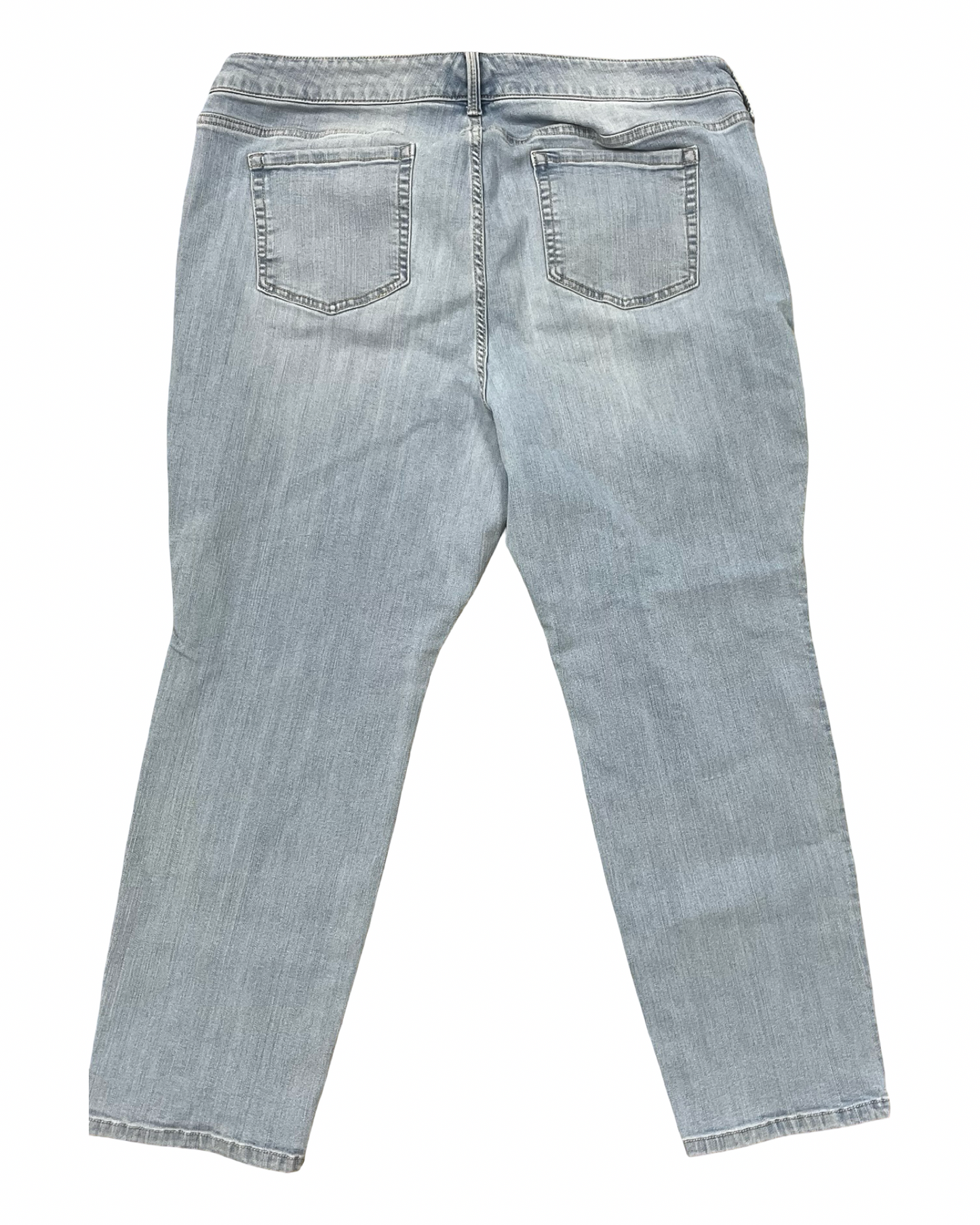 Jeans Cropped By Torrid In Blue Denim, Size:20