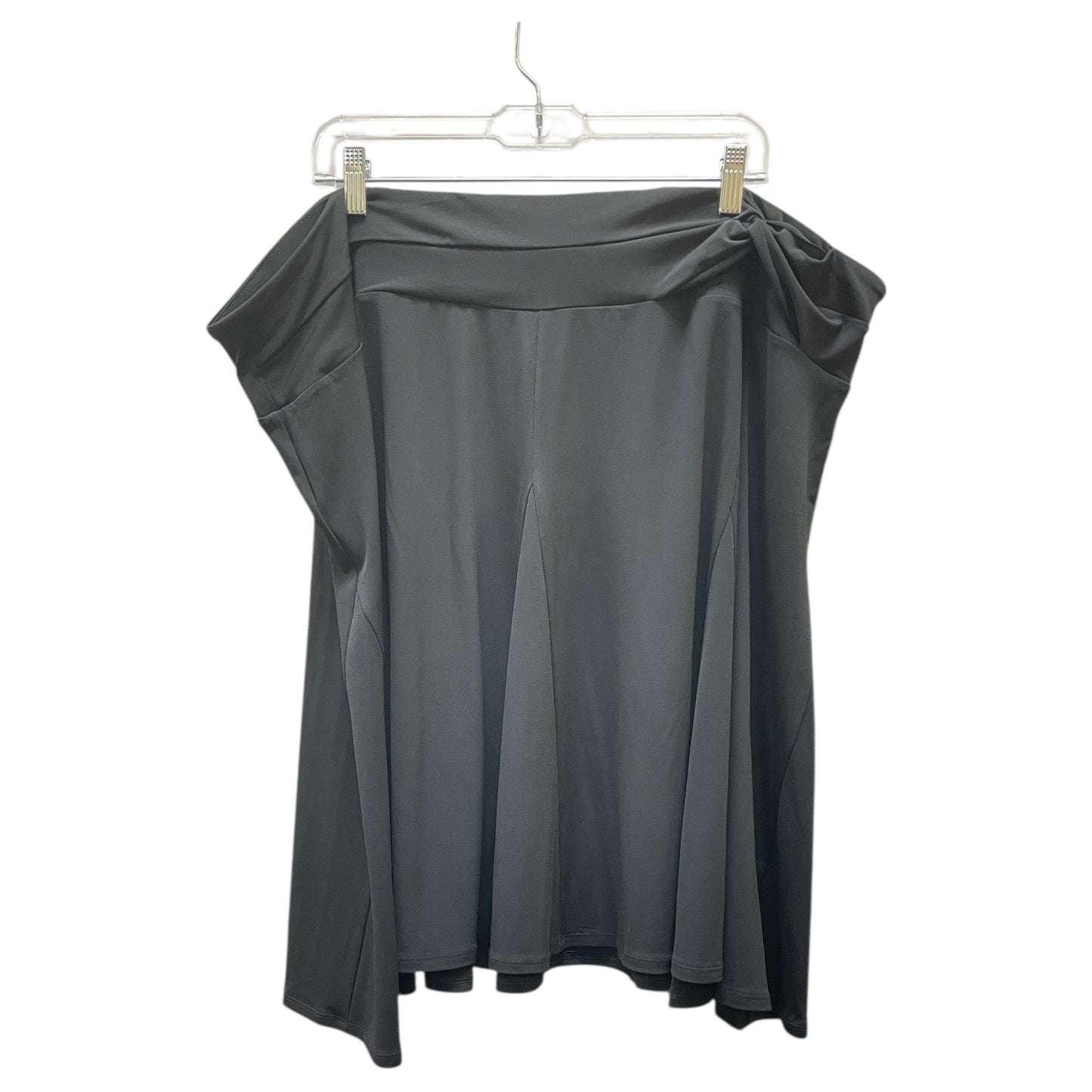 Skirt Midi By Apt 9 In Black, Size:3X