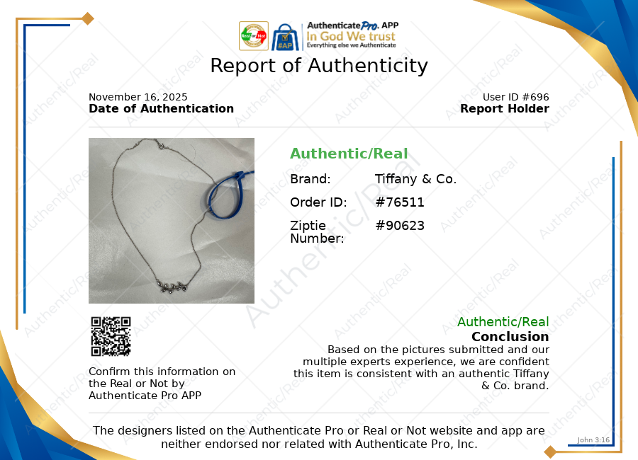 Necklace Luxury Designer By Tiffany And Company