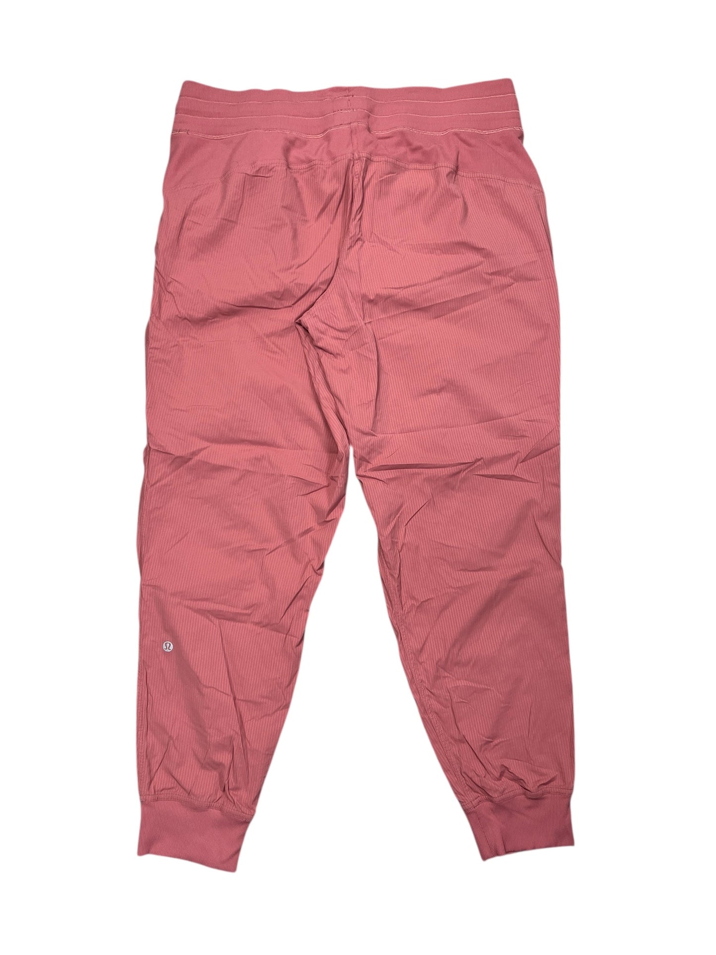 Athletic Pants By Lululemon In Pink, Size:Xl